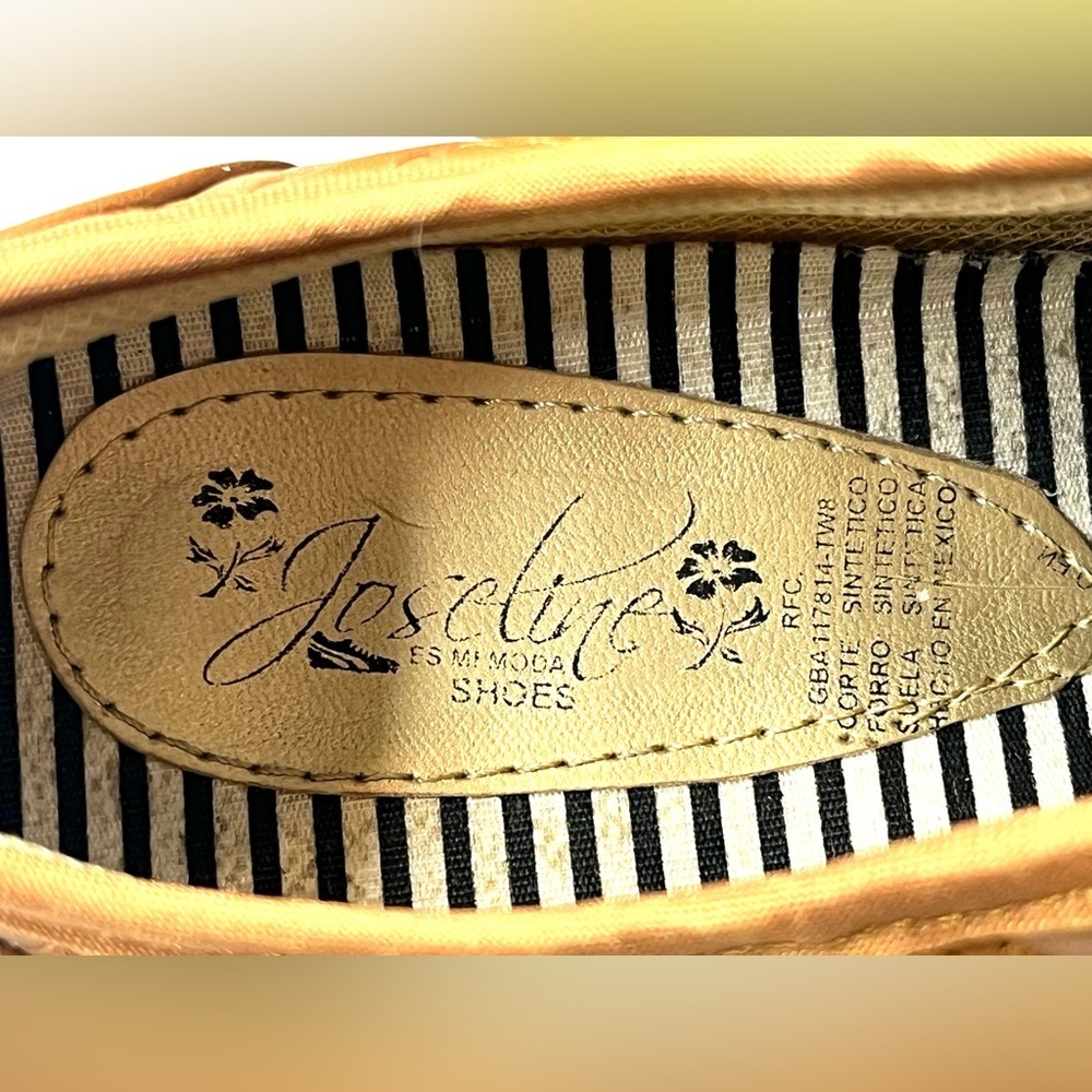 Joseline Shoes Made in Mexico Lightweight Tan Casual Sneakers - Picture 14 of 15